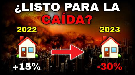 CRISIS INMOBILIARIA E HIPOTECARIA 2023 PRECIOS De La VIVIENDA En