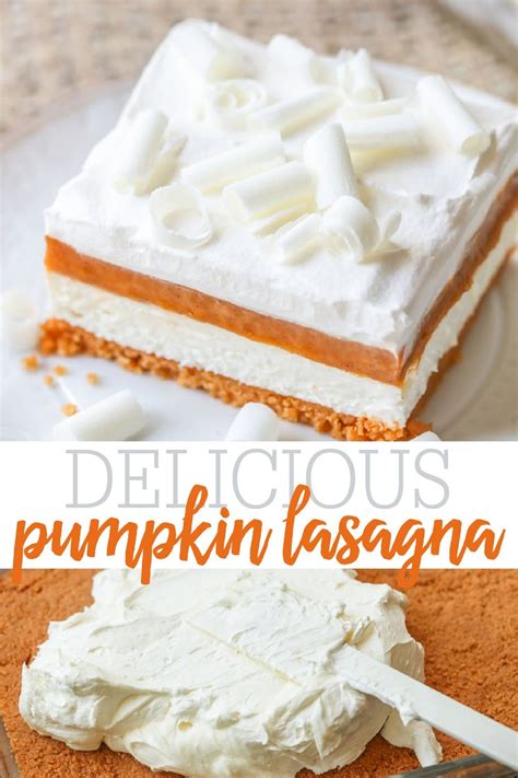 Pumpkin Lasagna Dessert VIDEO Lil Luna