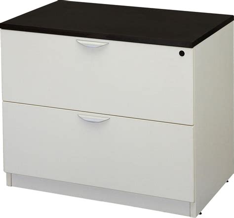 2 Drawer Lateral Filing Cabinet White – Warehouse of Ideas