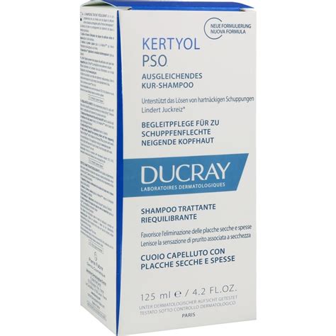 DUCRAY KERTYOL P S O SHAMPOO KUR 125 Ml PZN 15628827 Elefanten