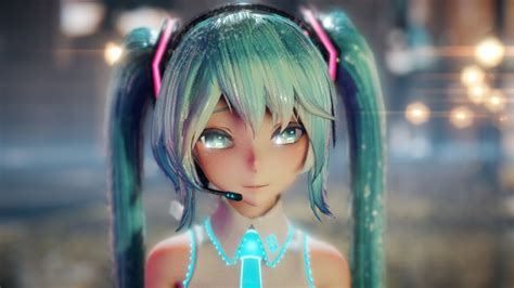 Mmd Glow 【tda Default Miku Edit】 Youtube