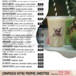 MENU Kool smoothie Casablanca 2025 Les meilleurs Restaurants à