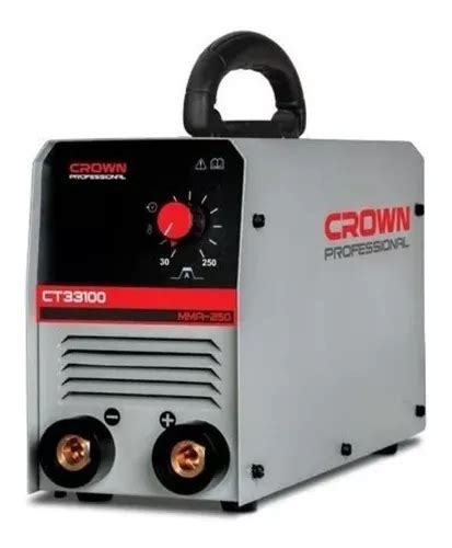 Maquina De Soldar Inverter 250amp Crown Cuotas Sin Interés