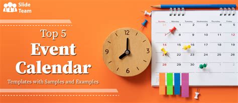 Top 5 Event Calendar Templates With Samples And Examples