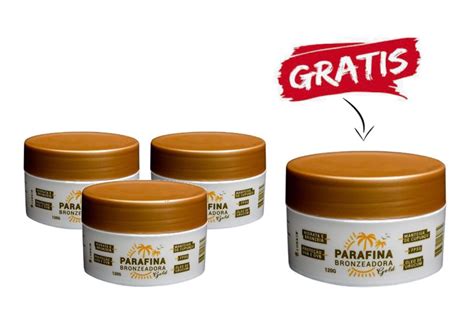 Parafina Bronzeadora Gold G Lorkin Cosm Ticos Produtos