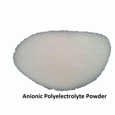 White Anionic Polyelectrolyte Powder Packaging Type Loose Grade