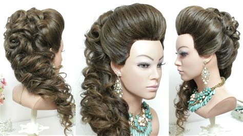 Side Puff With Curls Hairstyle Hairstyle Guides