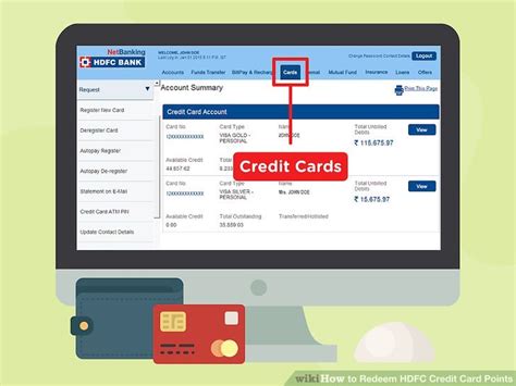 How To Redeem Hdfc Credit Card Points With Pictures Wikihow