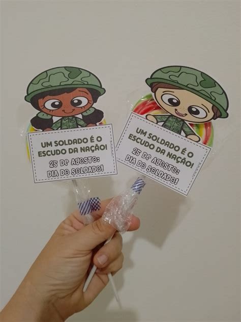 KIT DIA DO SOLDADO Prof Amanda Ramalho