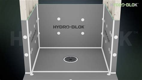 HYDRO BLOK Wallboard Installation YouTube