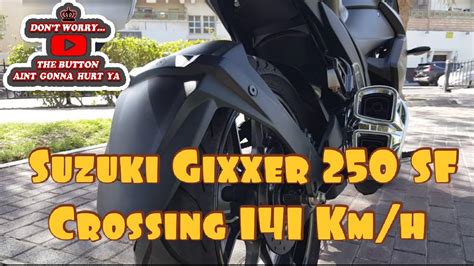 Moto Vlog Crossing Km H Suzuki Gixxer Sf Khobar Corniche