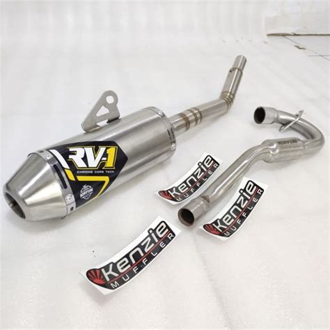 Jual Knalpot Norifumi RV1 Stainless Crf 150 Klx 150 Wr 155 Dtracker 150