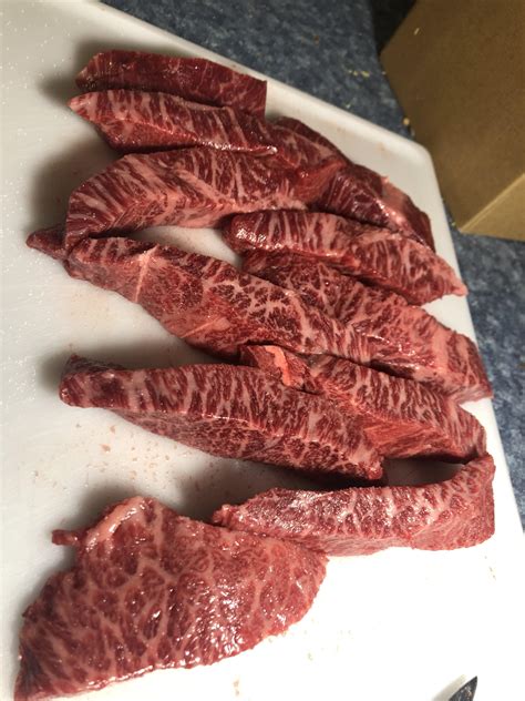 Wagyu Flat Iron Steak From Fareway Literal Meat Butter Rmeat