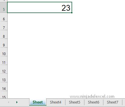 Cómo Contar Número de Pestañas en Excel Ninja del Excel