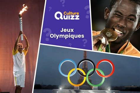 Quiz Sp Cial Jeux Olympiques Jeux Olympiques Niveau Moyen Culture