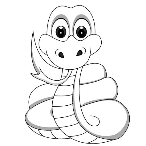 Snake Coloring Pages Printable - Printable Word Searches