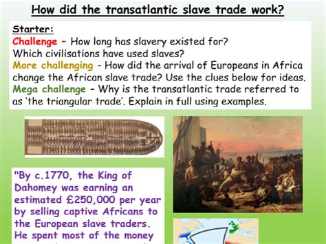 Triangular Trade Slavery | Teaching Resources