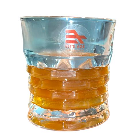 AF JT Bar Glasses For Drinking Whisky Scotch Cocktails 310ML Set Of 6