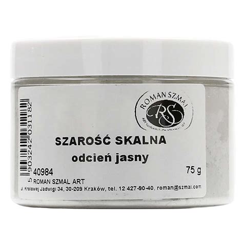 Pigment Szarość skalna odcień jasny 75g 40984 Szmal Storm Sklep