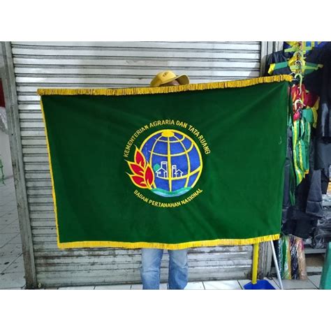 Jual Bendera Pataka Bordir Custom Bpn Shopee Indonesia