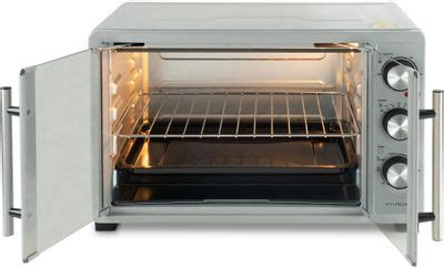 Мини-печь Hyundai MIO-HY077, серебристый – купить в Ситилинк | 1732196