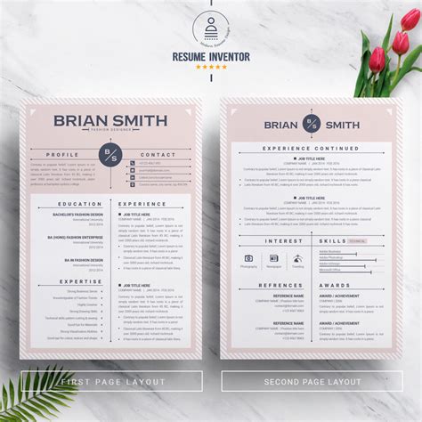 Brian Smith Resume Template 74559 TemplateMonster