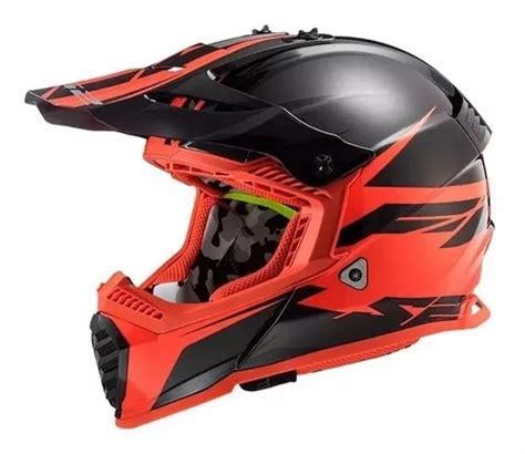 Casco De Motocross Ls Mx Fast Evo Mercadolibre