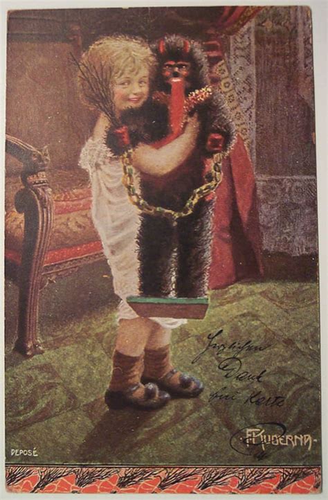 17 Devilishly Awesome Vintage Krampus Cards Mental Floss