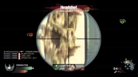 Call Of Duty Black Ops Triple Snipe All Headshots Unbelievable