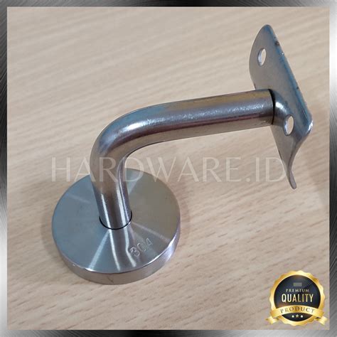 Jual Bracket Dinding Stainless Tiang Railing Tangga Minimalis Ss304