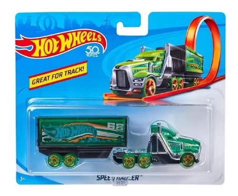 Carrinho Hot Wheels Track Stars Speed Hauler Fpc Mattel Mercadolivre