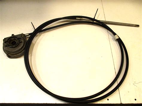 E300623 Morse 15 Marine Boat Steering Cable And Rotary Helm 180in