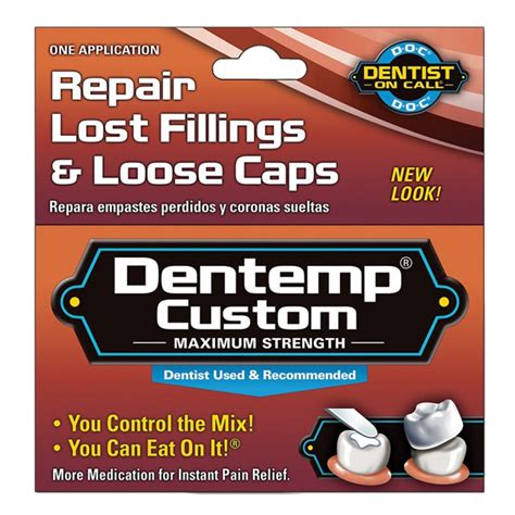 Dentemp Maximum Strength Custom Repair Lost Fillings Loose Caps 1Source