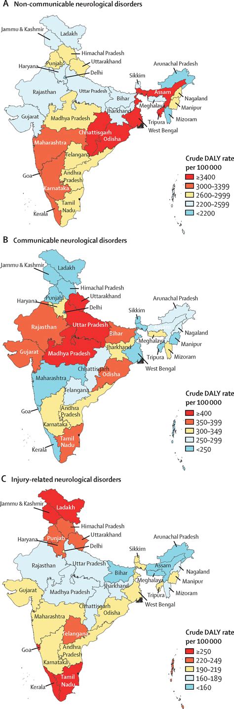 The Burden Of Neurological Disorders Across The States Of India The