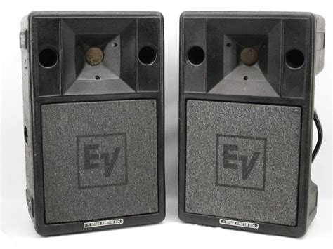 Pair Of Electro Voice EV Stage System 200 Speakers S 200 EBay