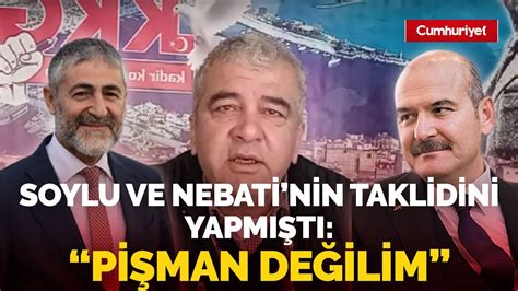 Nebati ve Soylu nun taklidini yapan gazeteci Kadir Koç cezaevine