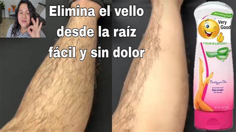 Remueve El Vello Desde La Raíz Fácil Sin Dolor YouTube