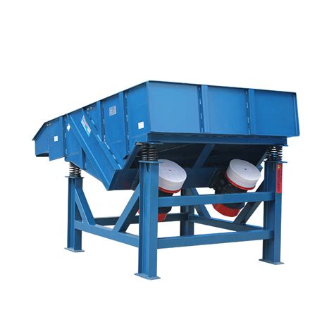 Carbon Steel Vibrating Sieve Shaker Sand Gravel Classifier Linear