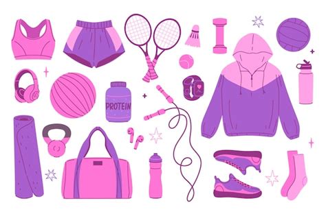 Pink Sports Gear Vectors And Illustrations For Free Download Freepik