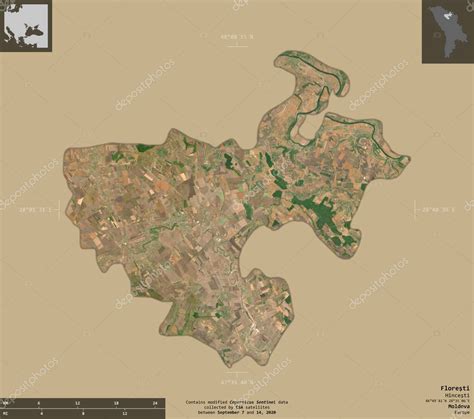 Floresti Distrito De Moldavia Im Genes Satelitales Sentinel Forma