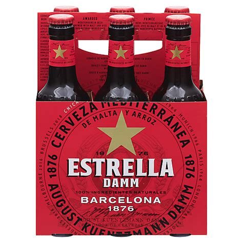 Estrella Damm Barcelona 1876 Beer 6 Ea Beer FairPlay Foods