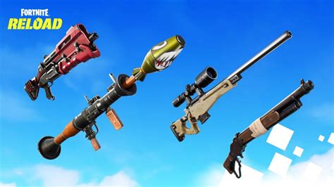 Todas Las Armas Nuevas Y Antiguas En Fortnite OG Reload