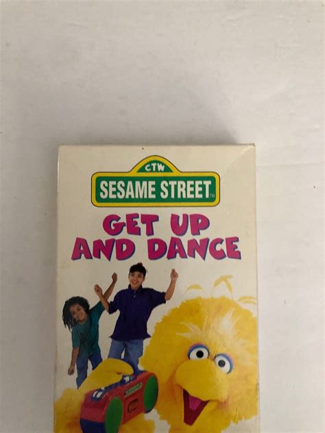 Sesame Street Get Up And Dance VHS 1997-TESTED-RARE VINTAGE COLLECTIBLE ...