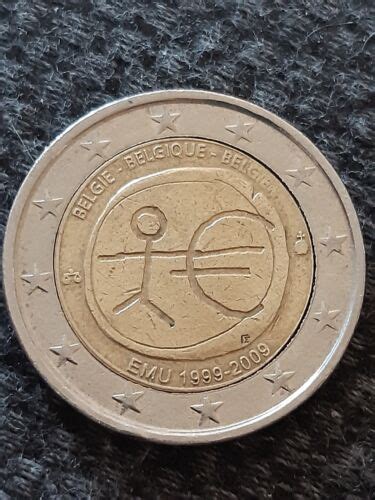 Pièce de 2 euros RARE Bonhomme EMU 1999 2009 eBay