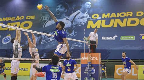 Sada Cruzeiro Chega A Sua Vit Ria Por Sets A Na Superliga