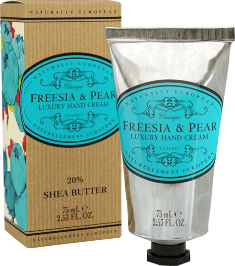 Naturally European Freesia And Pear Hand Cream 75 Ml