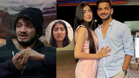 Bigg Boss Munawar Faruqui Girlfriend Nazila Sitaishi Cries