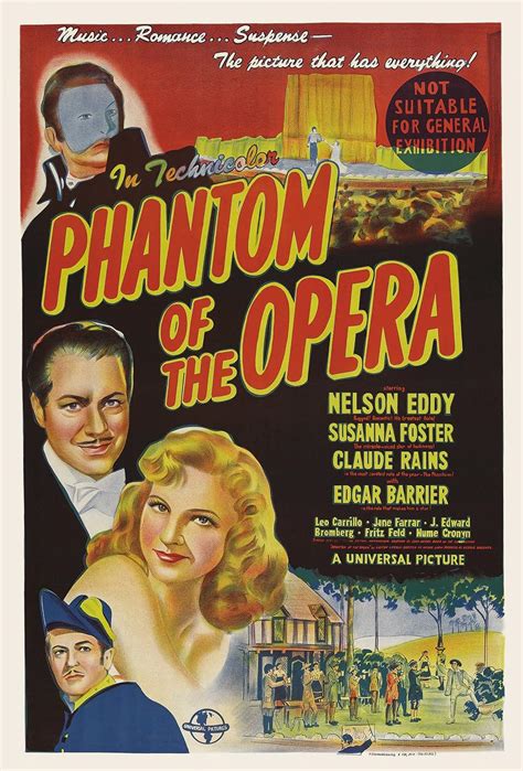 Phantom Of The Opera Movie Poster English