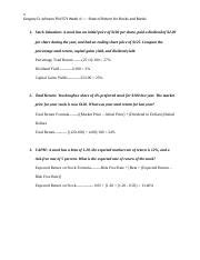 FIN 571 Week 4 Rate Of Return For Stocks And Bonds Docx 1 Gregory D