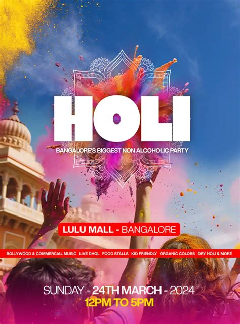 Holi 2024 Trending And Experiences Event Tickets Bengaluru Zomato